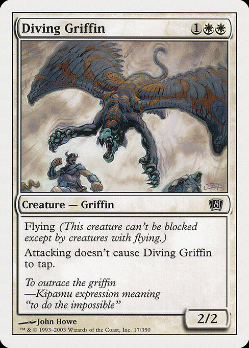 Griffon plongeur|Diving Griffin