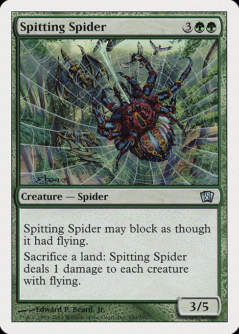 Spitting Spider (Eighth Edition #280)