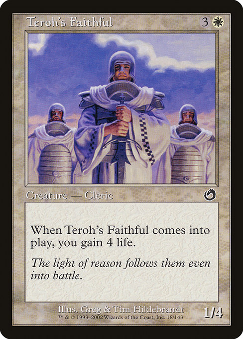Teroh's Faithful card image