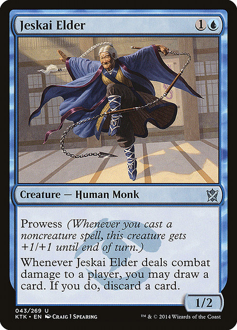 Jeskai Elder (Khans of Tarkir #43)