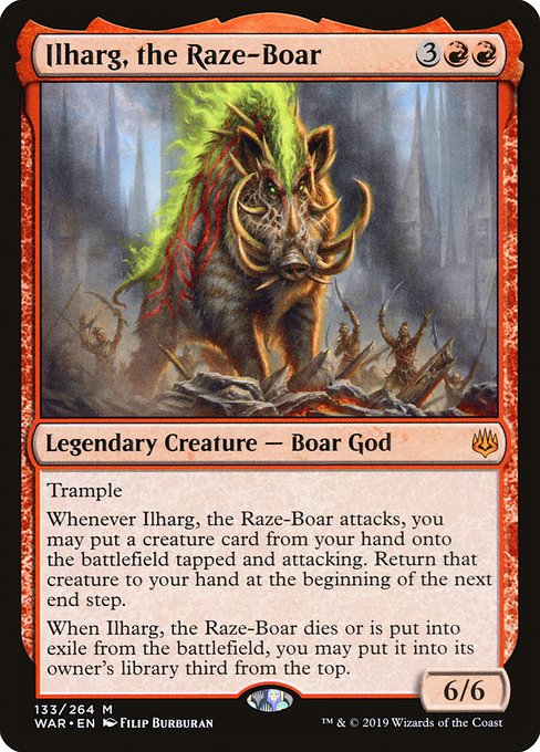 Ilharg, the Raze-Boar (War of the Spark #133)