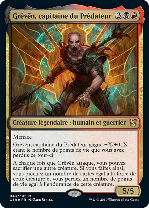 Greven, Predator Captain (Commander 2019 #43)