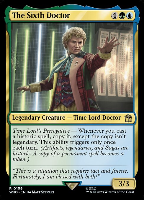 The Sixth Doctor (who) 159