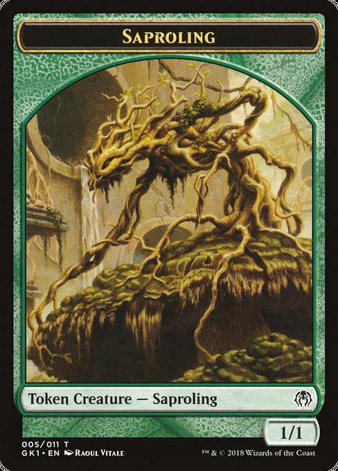 Saproling // Insect (GRN Guild Kit Tokens #5)