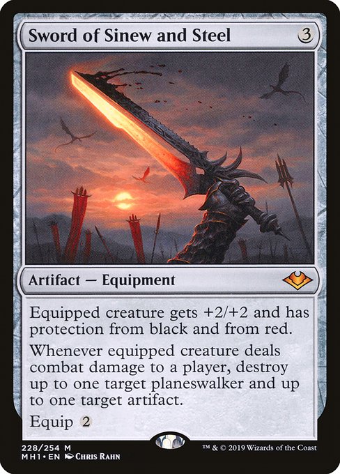 Sword of Sinew and Steel (Modern Horizons #228)