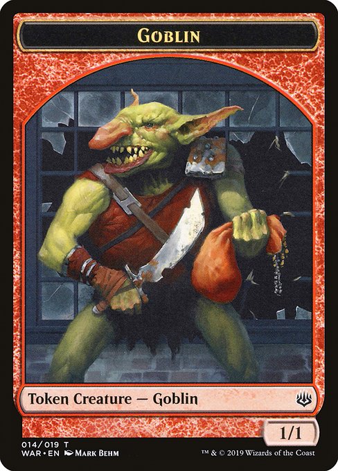 Goblin (War of the Spark Tokens #14)