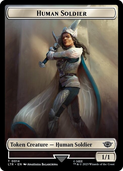 Human Soldier (Tales of Middle-earth Tokens #14)
