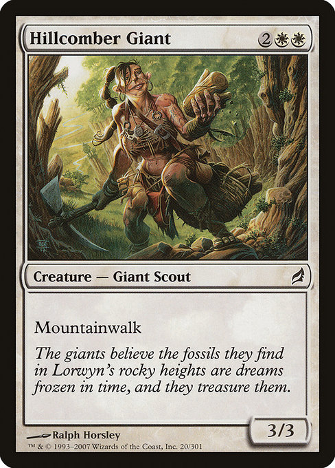 Hillcomber Giant (Lorwyn #20)