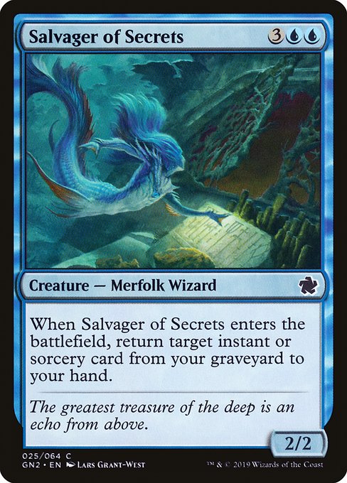 Salvager of Secrets (Game Night 2019 #25)