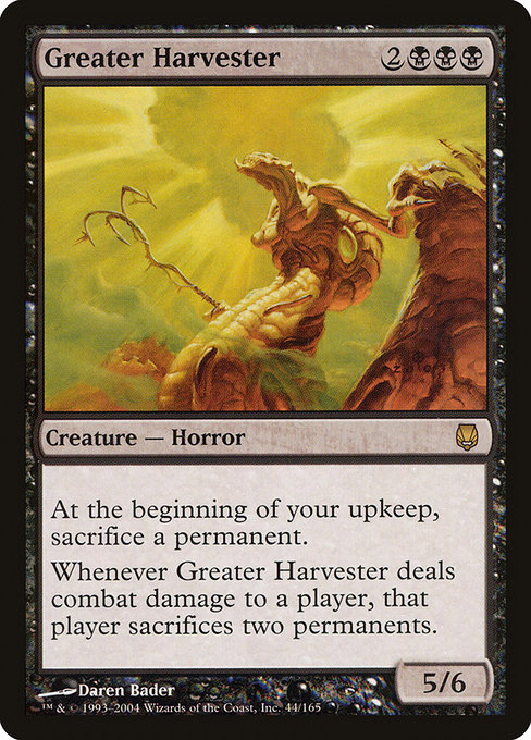 Greater Harvester card image