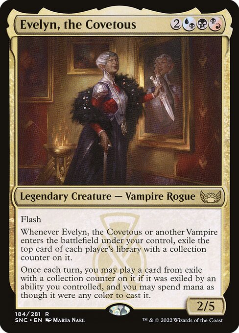 Evelyn, the Covetous card image