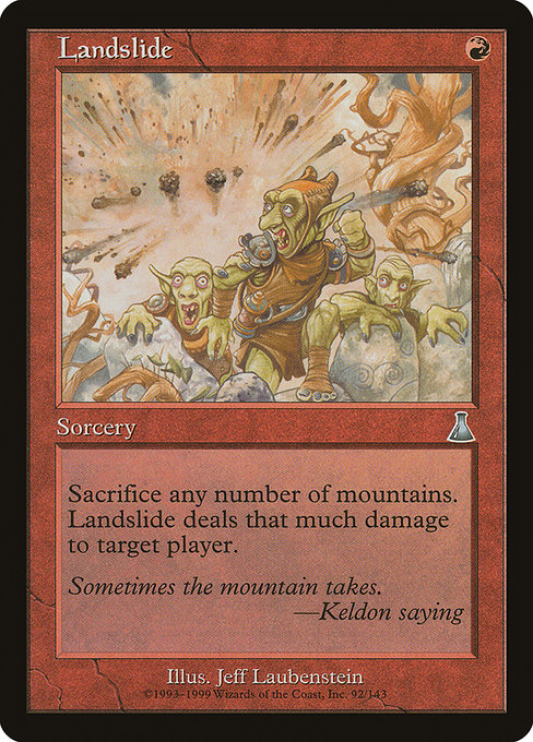 Landslide (Urza's Destiny #92)