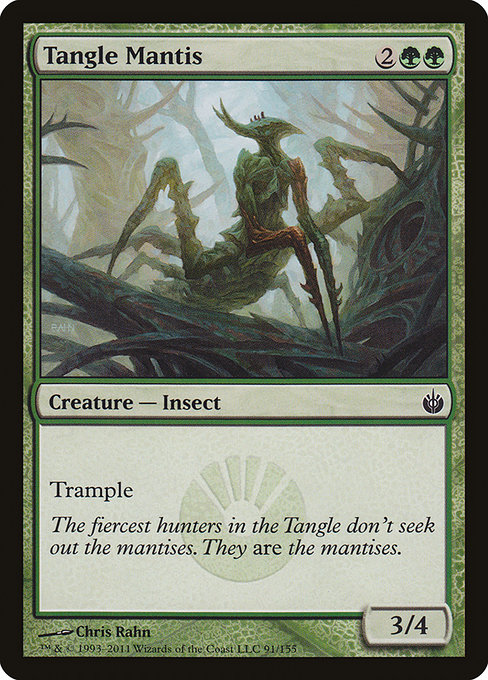 Tangle Mantis (Mirrodin Besieged #91)