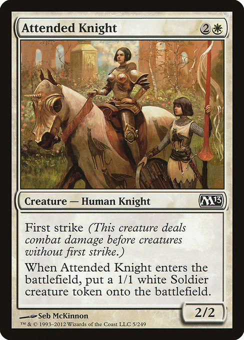 Attended Knight card image