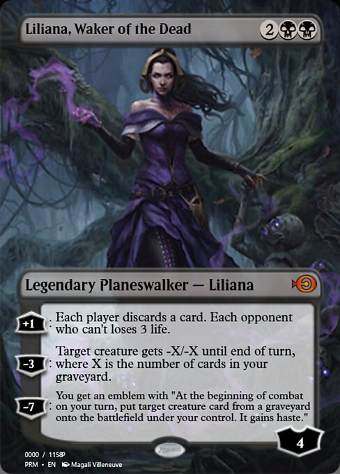Liliana, Waker of the Dead (Magic Online Promos #85936)