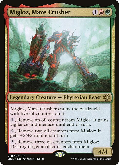 Migloz, Maze Crusher (one) 210