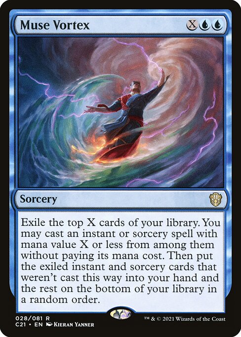 Muse Vortex (Commander 2021 #28)