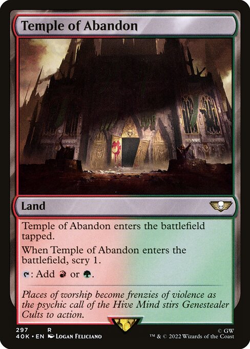 Temple of Abandon (Warhammer 40,000 Commander #297)