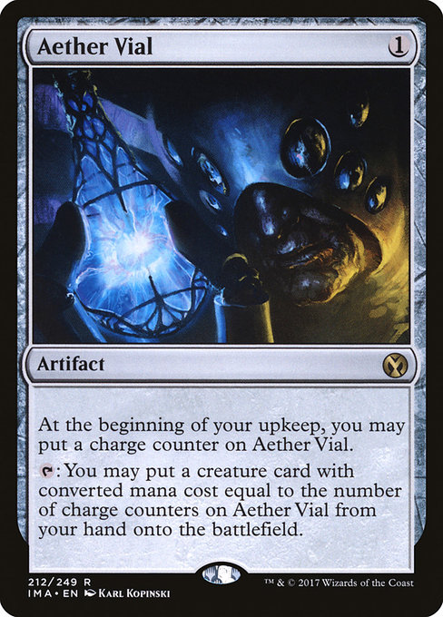 Aether Vial (Iconic Masters #212)