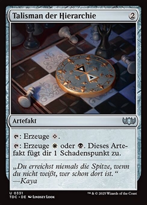 Talisman der Hierarchie