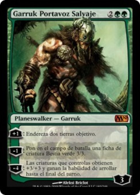 Garruk Wildspeaker (Magic 2010 #183)