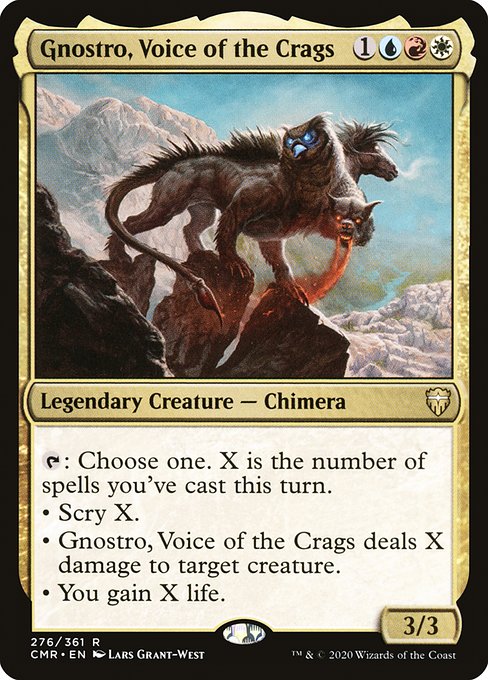Gnostro, Voice of the Crags (CMR)