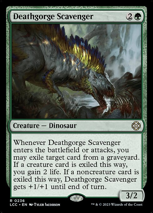 Deathgorge Scavenger (The Lost Caverns of Ixalan Commander #236)
