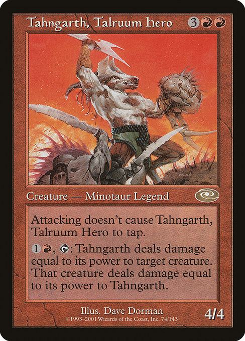 Tahngarth, Talruum Hero (Planeshift #74)