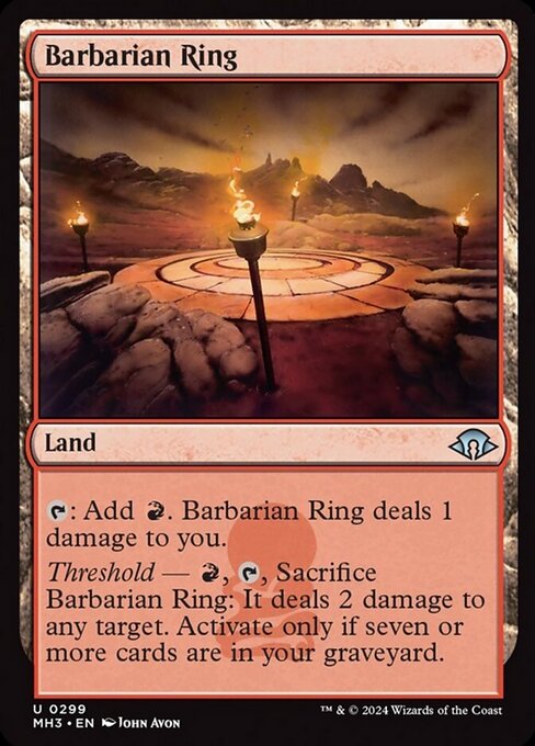 Cercle des barbares|Barbarian Ring