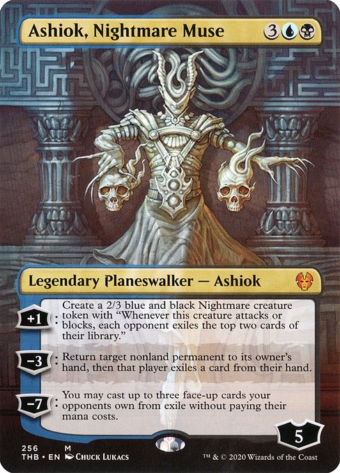 Ashiok, Nightmare Muse (Theros Beyond Death #256)