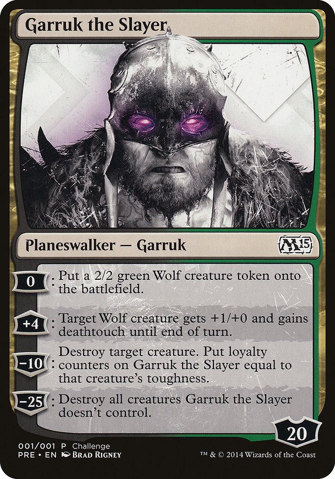Garruk the Slayer (PPC1)