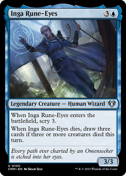 Inga Rune-Eyes (Commander Masters #100)