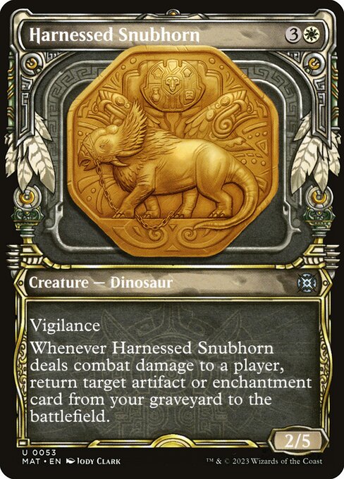 Harnessed Snubhorn card image