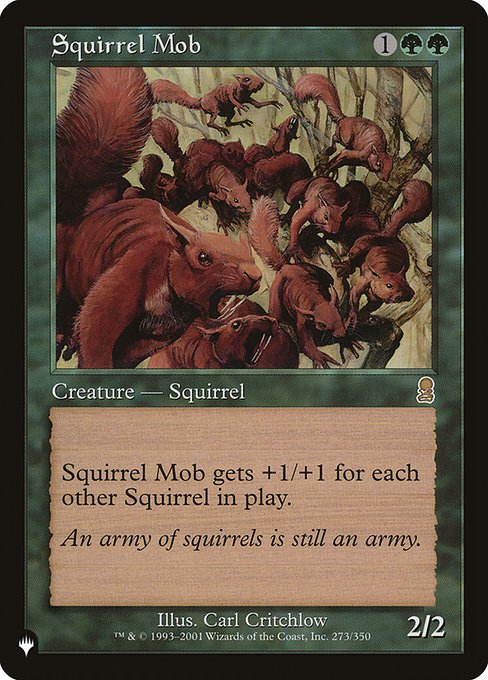 Squirrel Mob (The List #195)