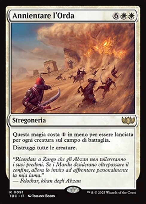 Annientare l'Orda