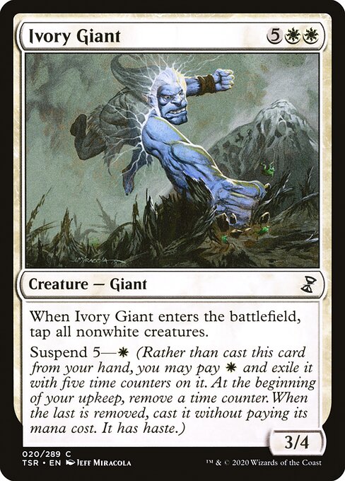 Ivory Giant (tsr) 20 Ivory Giant (tsr) 20