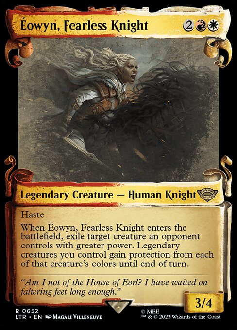Eowyn, Fearless Knight (Showcase Scrolls)