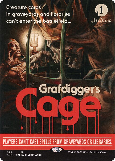Cage du fossoyeur de graf|Grafdigger's Cage