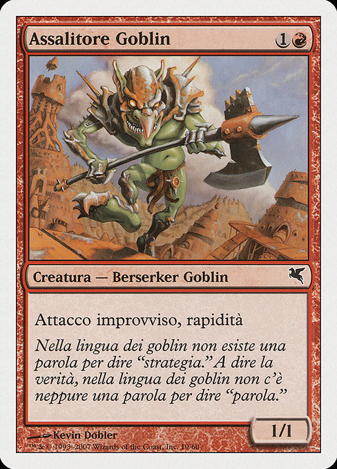 Goblin Striker (Salvat 2005 #I19)