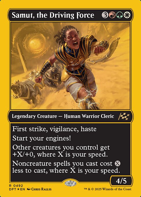 Samut, the Driving Force card image