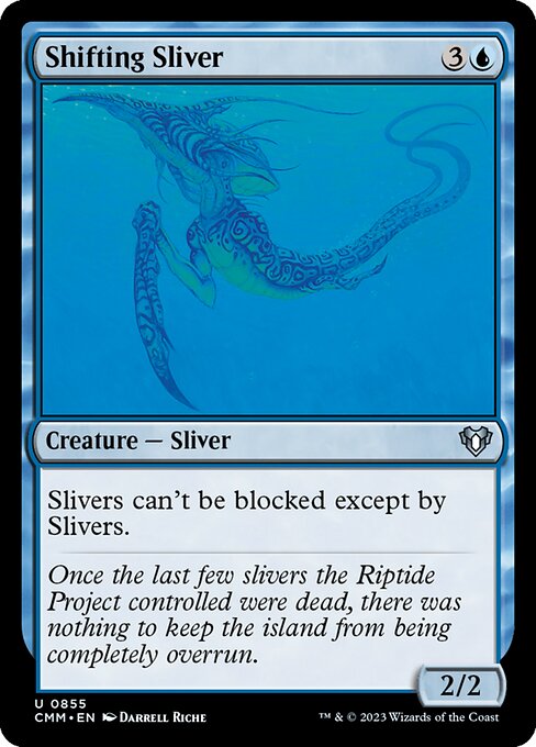 Shifting Sliver (Commander Masters #855)