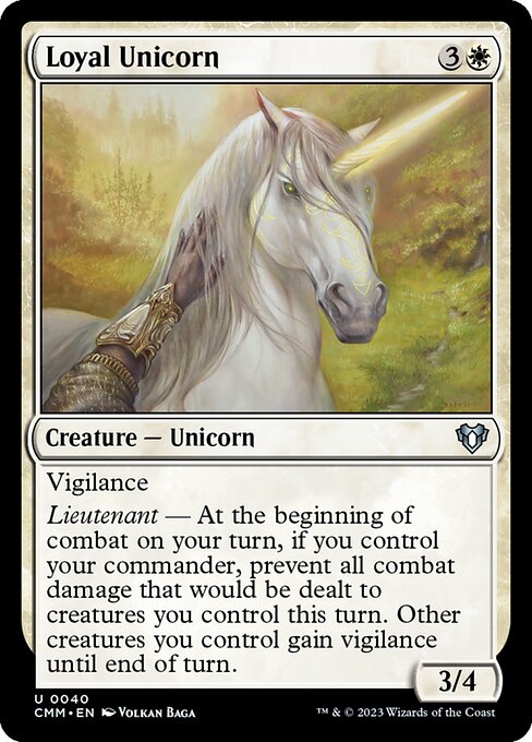 Licorne loyale|Loyal Unicorn
