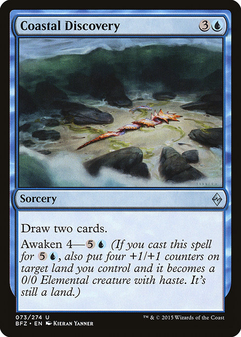 Coastal Discovery (Battle for Zendikar #73)