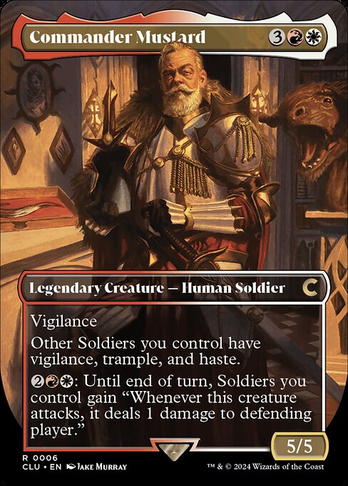 Commander Mustard (Ravnica: Clue Edition #6)