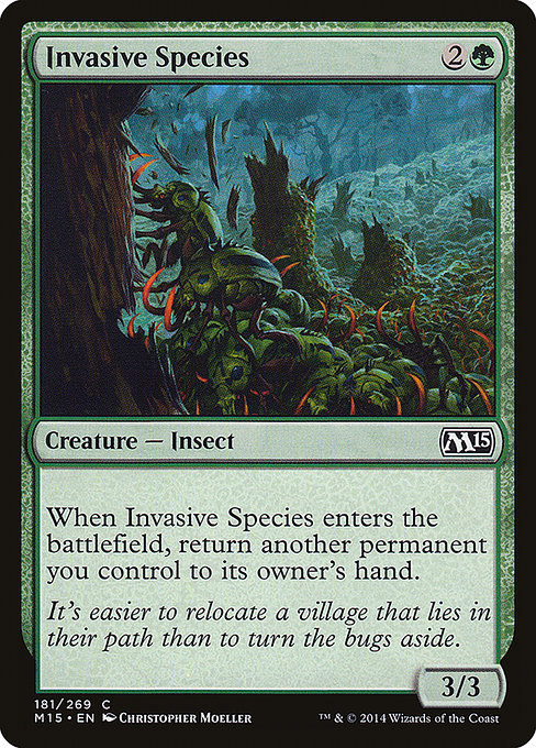 Invasive Species (Magic 2015 #181)