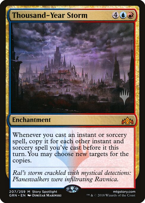 Thousand-Year Storm (Guilds of Ravnica Promos #207p)