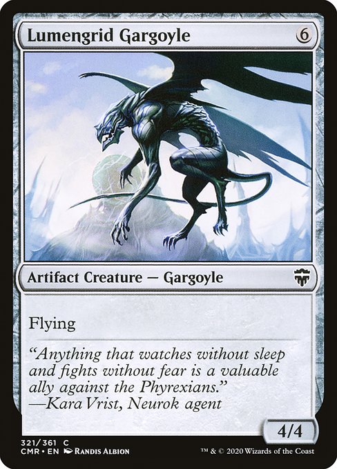 Lumengrid Gargoyle (Commander Legends #321)