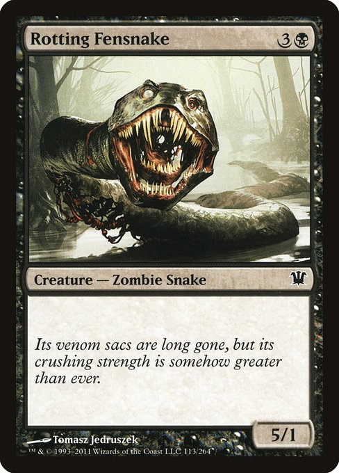 Rotting Fensnake (Innistrad #113)