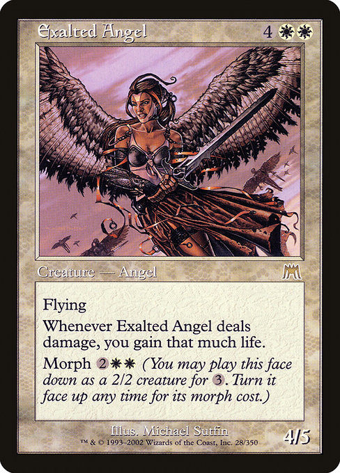 Ange exalté|Exalted Angel