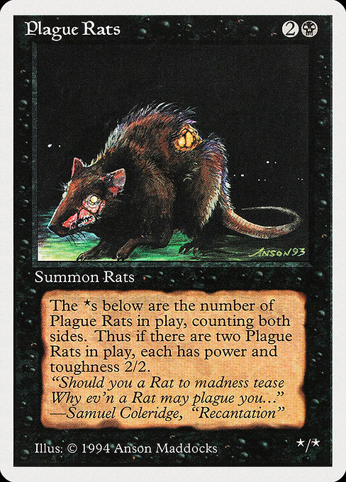 Rats de la peste|Plague Rats